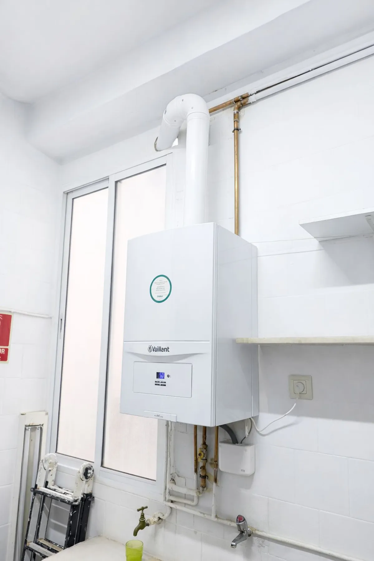 Instalación técnica de caldera